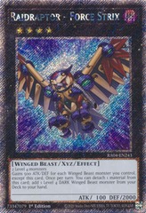 Raidraptor - Force Strix - RA04-EN243 - Platinum Secret Rare - 1st Edition